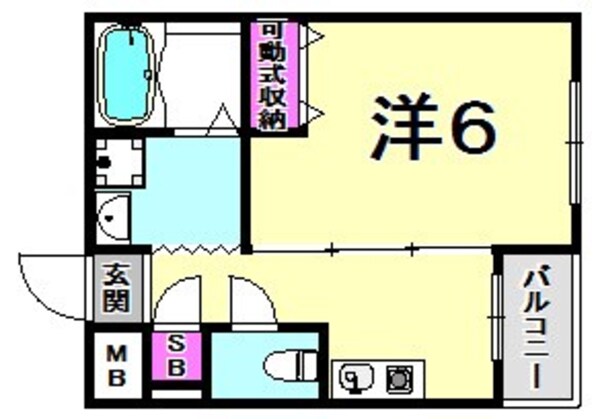 オーシャンズコートの物件間取画像